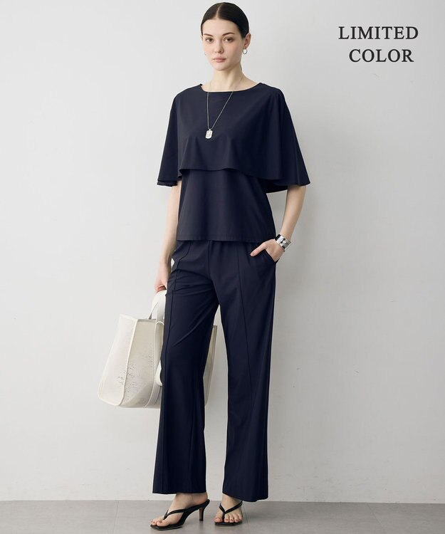 ICB L 【先行予約・WEB限定カラーあり】マットスキューバ トラックワイドパンツ ネイビー［WEB限定］