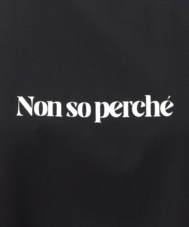 23区 L 【R(アール)】プレミアムコットンジャージー ロゴ Tシャツ ブラック系