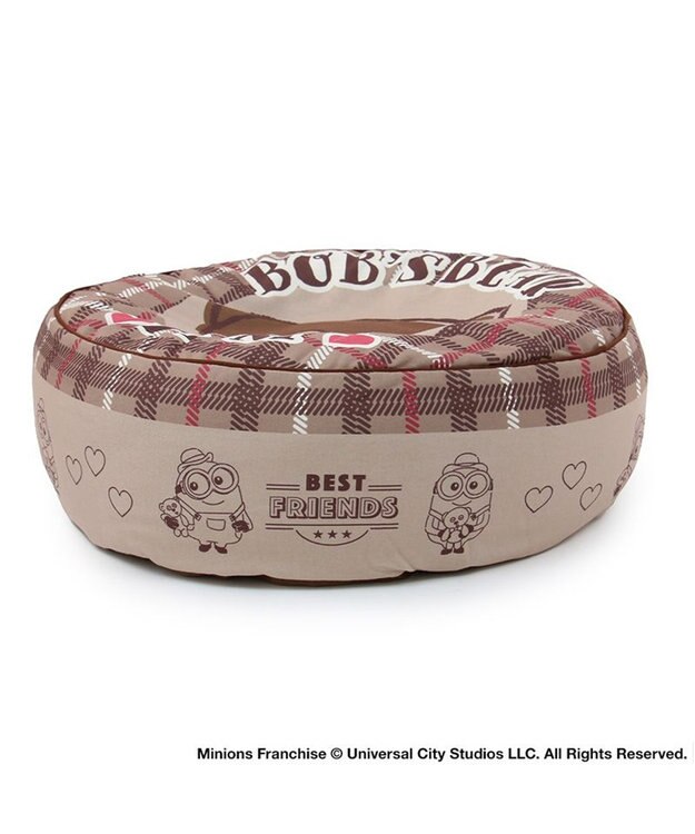 PET PARADISE ミニオン ティム クッション 60cm 茶系