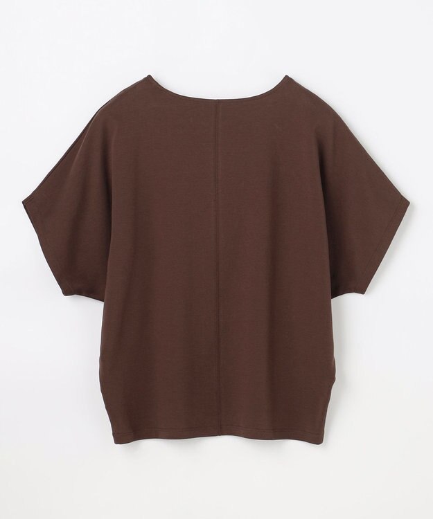 ANY プレミアムコットンコクーンプルオーバー ブラウン