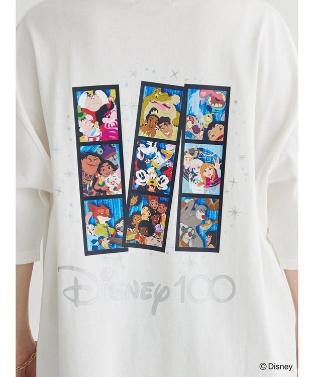 Green Parks Ｄｉｓｎｅｙ１００　／キラキラＴシャツ White