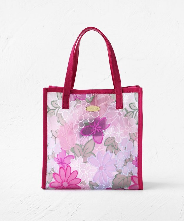 TOCCA 【WEB・数量限定】CHERISH UPCYCLE BAG バッグ ローズ系