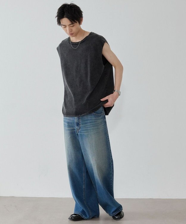 WEGO コットンクルーネックT（NS） ブラックその他