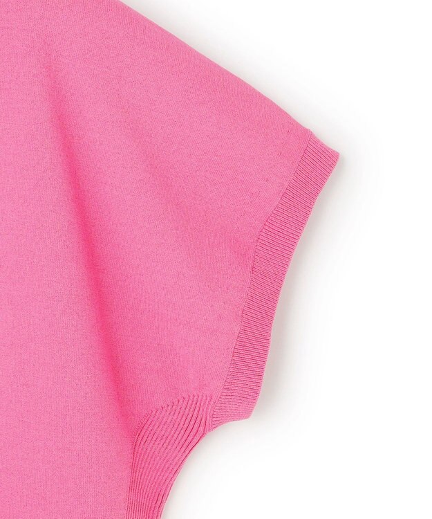 23区 【先行予約】レーヨンポリエステルストレッチ プルオーバー ニット ピンク系