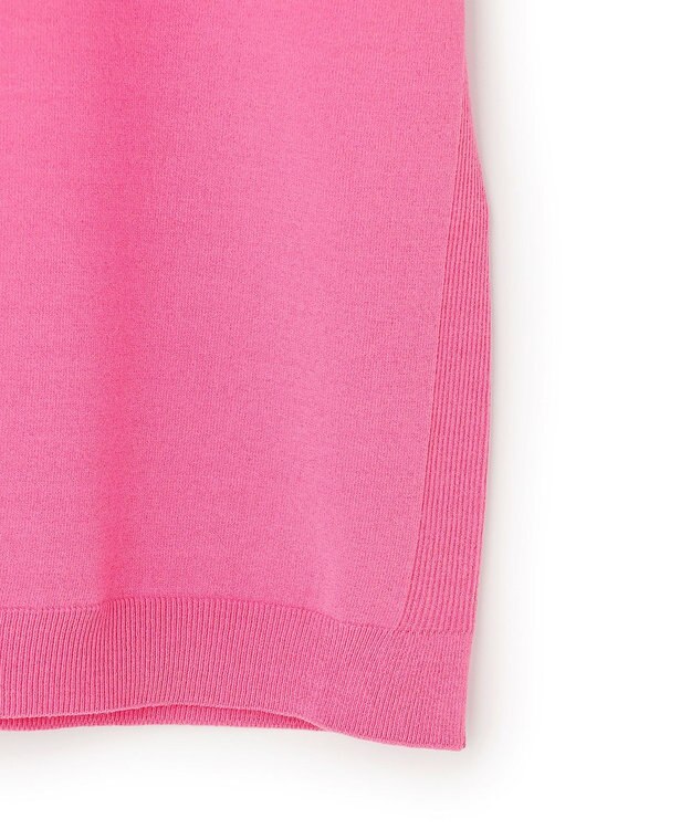 23区 【先行予約】レーヨンポリエステルストレッチ プルオーバー ニット ピンク系