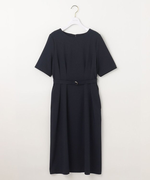 ANY SIS L 【UVカット / 接触冷感 / 吸水速乾】スマートビューティストレッチ ワンピース ネイビー