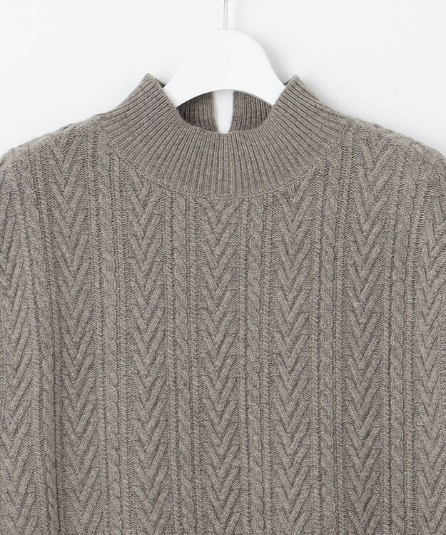 J.PRESS LADIES 【洗える】BUNNY ニット ベスト ブラウン系