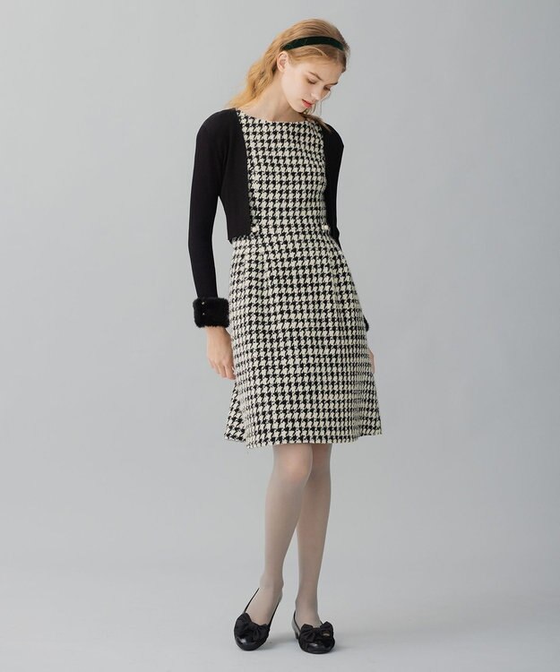 TOCCA 【再入荷！】PUZZLE ドレス オフ×ブラック系