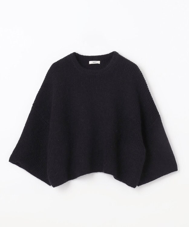 NAVE 【ReNAVE】ウールモヘア クルーネックニット ブラック系