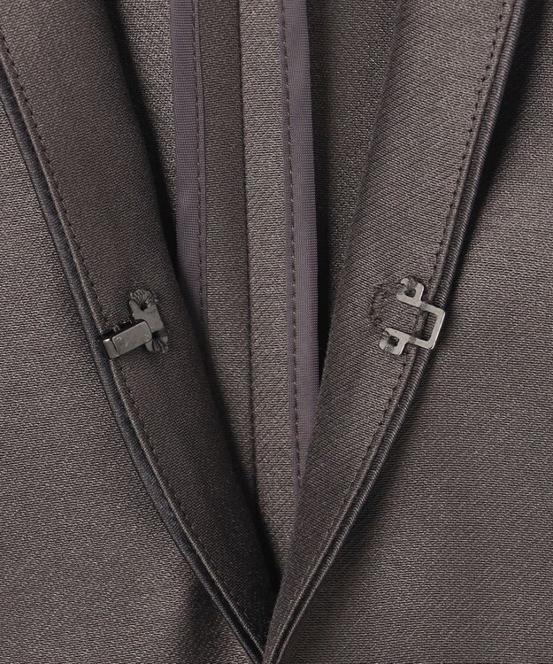 自由区 ライトダブルクロス ジャケット グレー