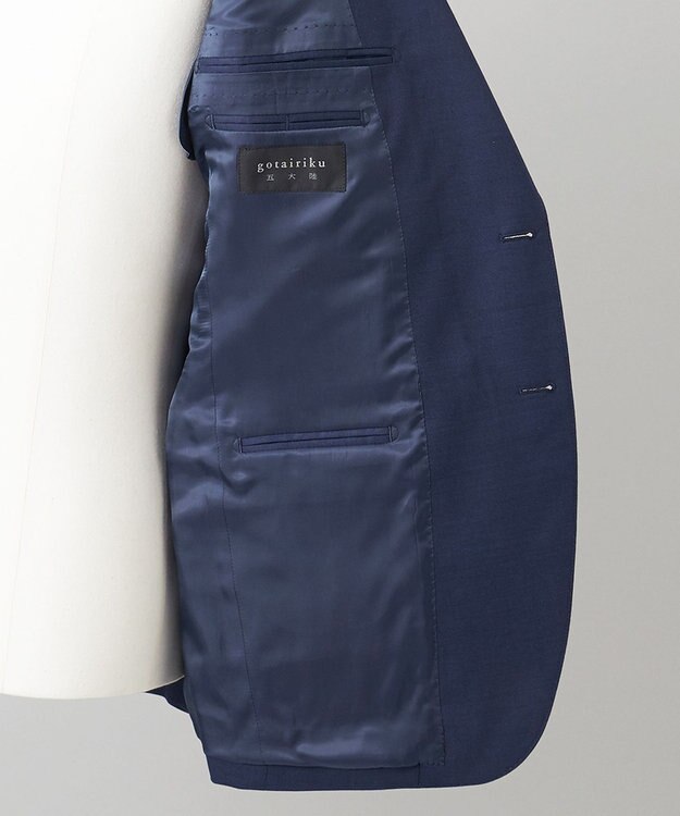 GOTAIRIKU 【10マンス対応】FOUR SEASON スーツ ダルブルー系無地