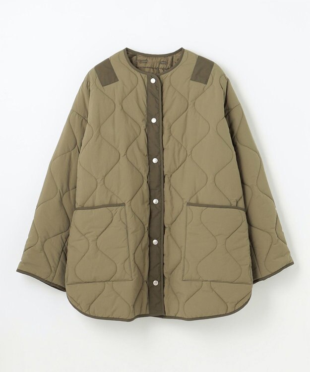 NAVE ライナーキルトアウターsize1 カーキ系