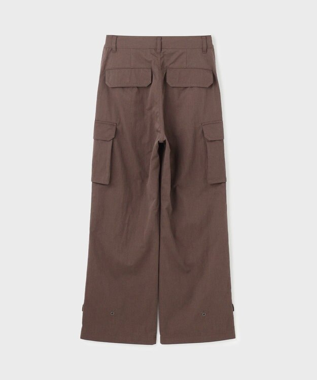 GRACE CONTINENTAL ツイルカーゴパンツ ブラウン
