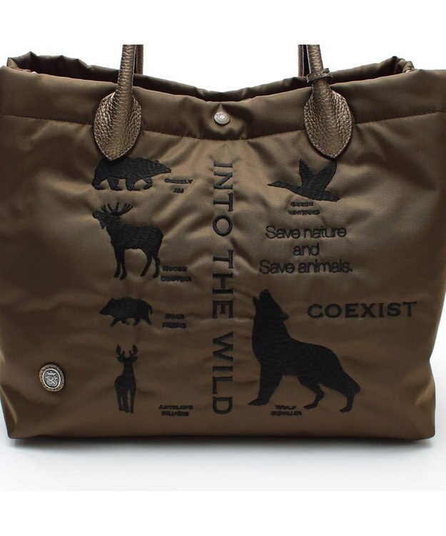 A.D.M.J. 【ナイロン】キューブトート34cm(Dカン＋) BAMBOO