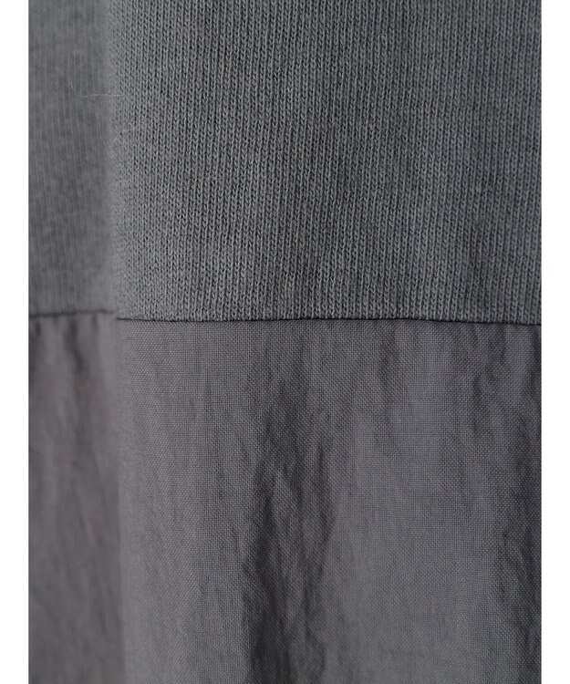 Green Parks 脇ドロストドッキングプルオーバー Gray