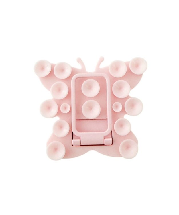 WEGO バタフライマルチ吸盤シート ピンク