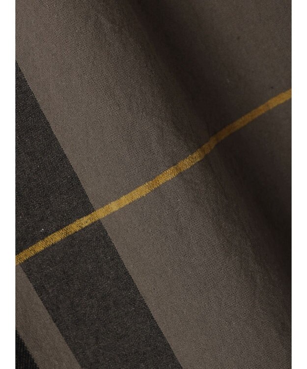 CRAFT STANDARD BOUTIQUE 先染めチェック（大）スカート Khaki