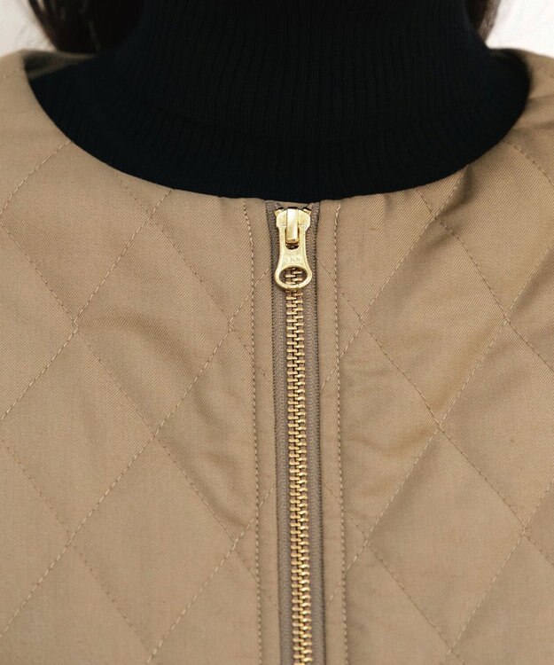 Tiaclasse 中綿キルティングコート ベージュ