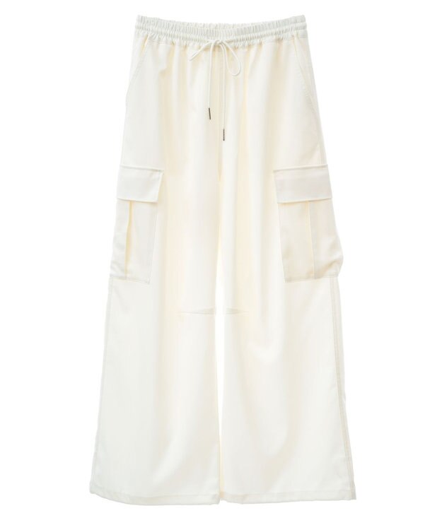 Green Parks ドロストカーゴパンツ Ivory