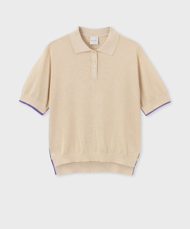 Paul Smith 【洗える】 ルレックス ニットポロシャツ エクリュ