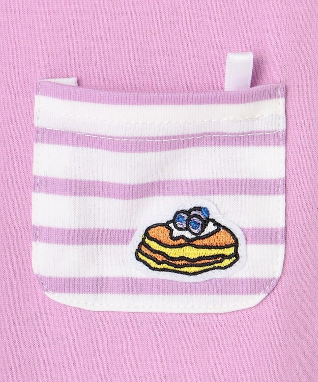 ANY KIDS 【ke ke ke】GOOD MORNING 長袖Ｔシャツ パープル