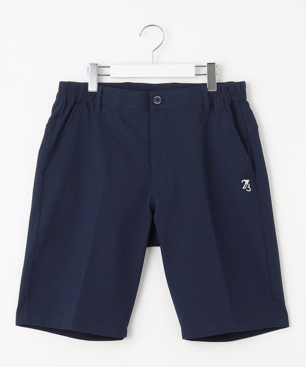 23区GOLF 【MEN】「TEXBRID」軽量ストレッチハーフパンツ ネイビー系