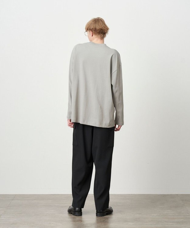 ATON BACK SATIN | フィールドカーゴパンツ - UNISEX BLACK