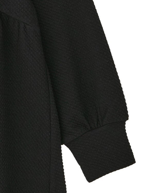 AMERICAN HOLIC フクレジャガードペプラムプルオーバー Black