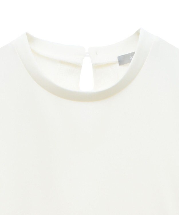 Green Parks ａ．切り替えジャガードワンピース White