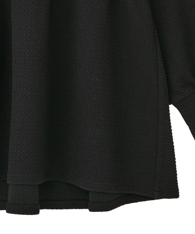 AMERICAN HOLIC フクレジャガードペプラムプルオーバー Black