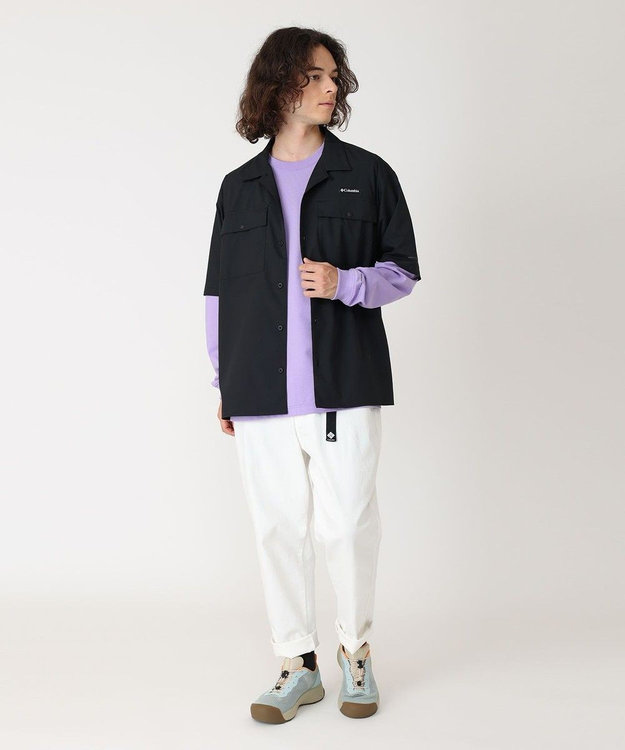 Columbia Columbia/ クリスタルロックショートスリーブシャツ /コロンビア Black