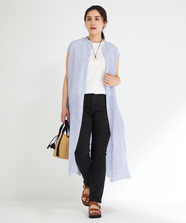 23区 L 【Lサイズ限定】23区DENIM ストレッチフィット スキニーパンツ ブラック系