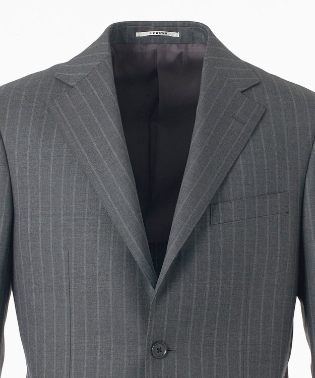 J.PRESS MEN 【WEB・一部店舗限定】インテリジェントストライプ スーツ グレー系2