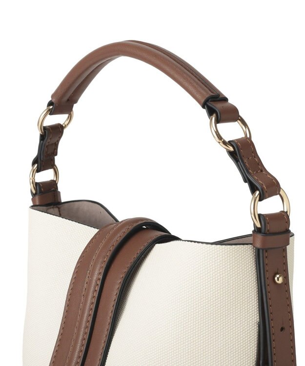 YECCA VECCA ポーチインショルダーバッグ Brown