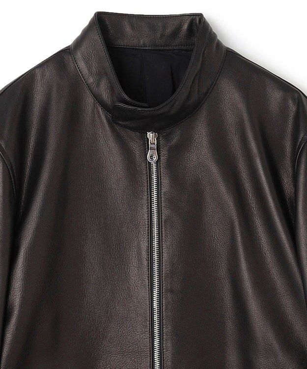 JOSEPH HOMME  【HIGH GRADE LINE】エアーカウレザー　シングルライダース ブラック系