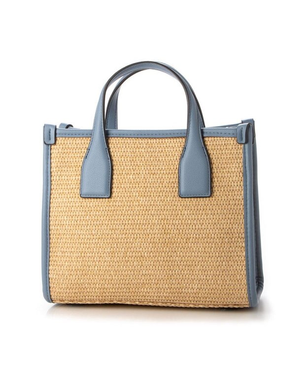 UNBILLION cachecache ポリプロピレン2wayスクエアトートバッグ ブルー