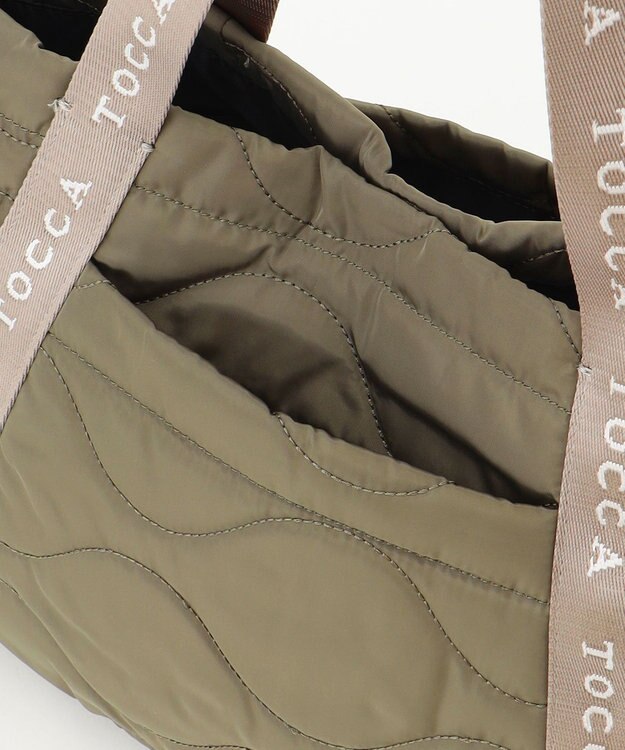 TOCCA 【WEB＆一部店舗限定】【A4サイズ対応】BOSCO A4TOTE トートバッグ カーキ系