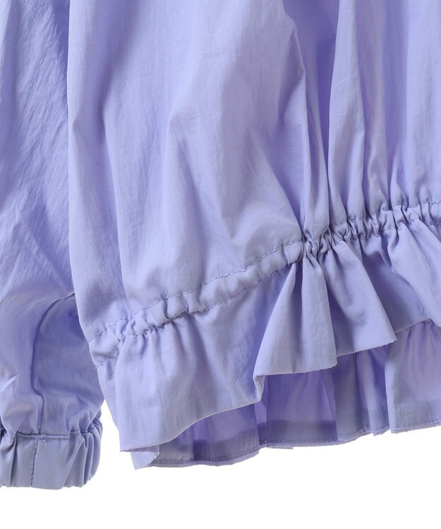 Green Parks ギャザーナイロンブルゾン Light Purple