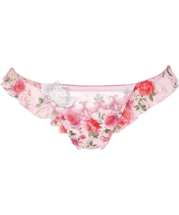 WACOAL ルジェ Tバック ショーツ はきこみ丈あさめ レディース PCA437 /ワコール ピンク