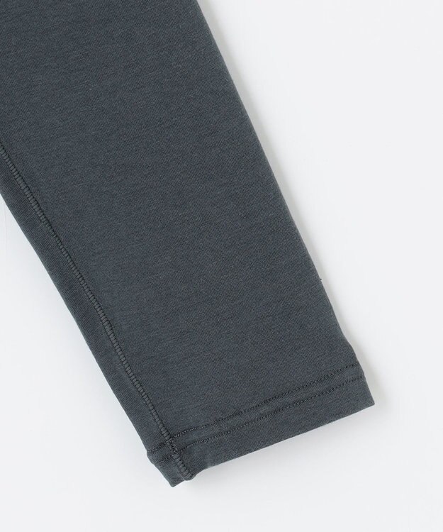 UNFILO TTON【温活】ロング Tシャツ ターコイズブルー系