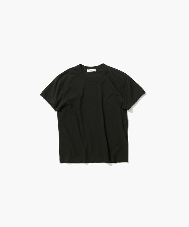 ATON FRESCA SINGLE JERSEY | コンパクトＴシャツ BLACK