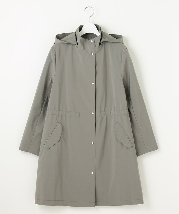 J.PRESS LADIES L 【洗える・撥水】Artirosa モッズ コート モカグレー系