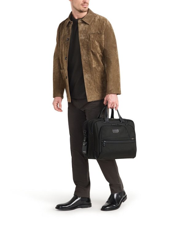 TUMI TUMI ALPHA（アルファ） ミディアム・15インチ・エクスパンダブル・ブリーフケース ブラック