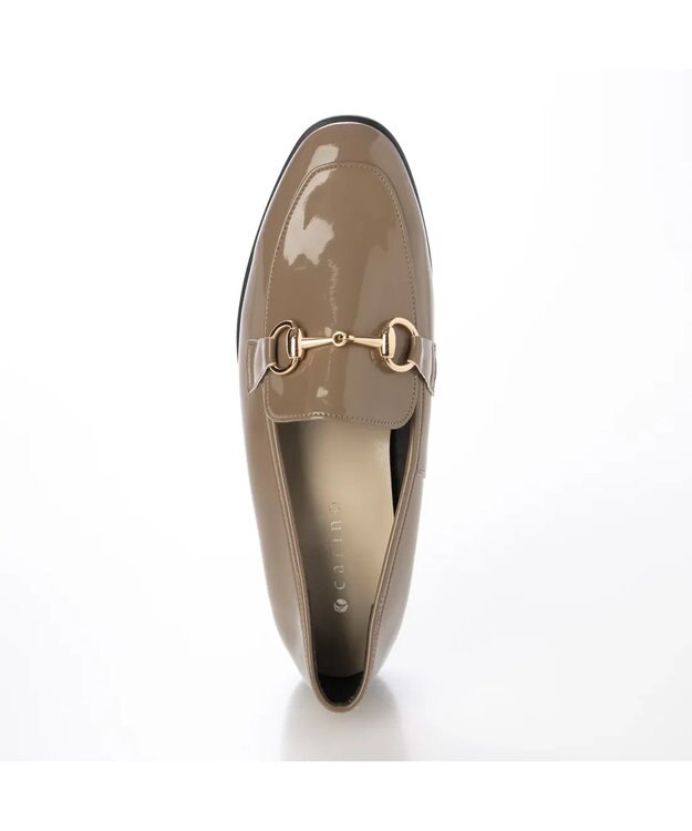 MODE ET JACOMO <carino>ビットローファー ベージュエナメル