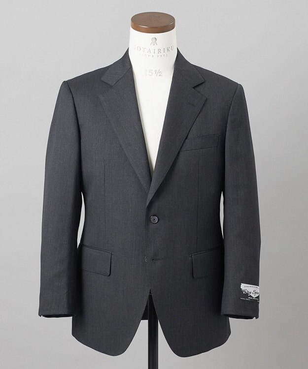 GOTAIRIKU 【御幸毛織】ドライスピナーツイルストレッチスーツ_グレー グレー系