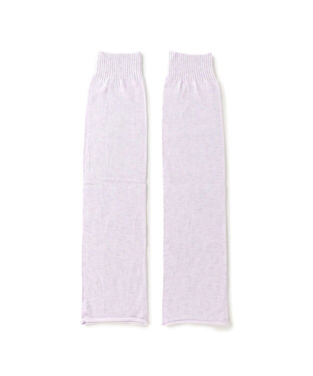 Chacott ◎【Nela ライン】レッグウォーマー ラベンダー杢