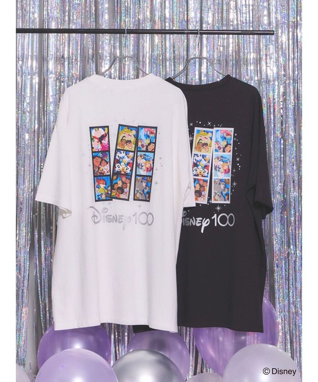 Green Parks Ｄｉｓｎｅｙ１００　／キラキラＴシャツ White