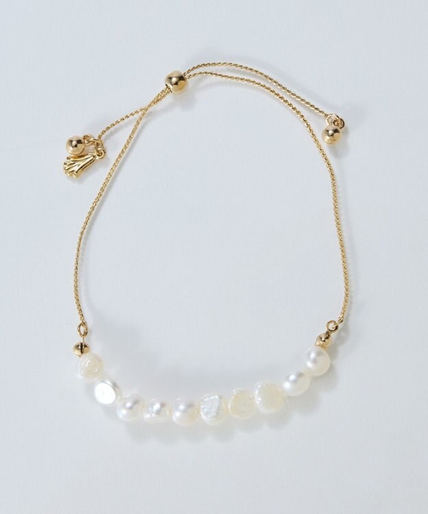 Phoebe フレッシュウォーターパールブレスレット　ゴールド/淡水パール ゴールド