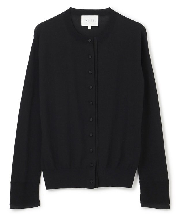BEIGE， JULIE / カーディガン Black