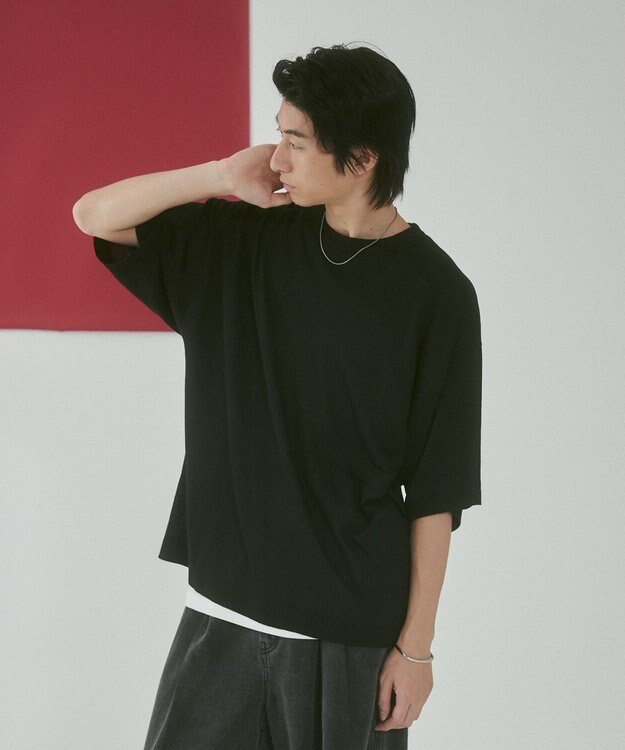 WEGO アンサンブルニットPO（SS） ブラック